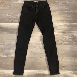 Levi’s 710  black tab super skinny jeans